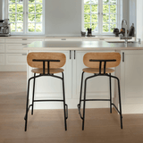UMAGE Lifestyle Curious Counterstool Black Oak 1.png