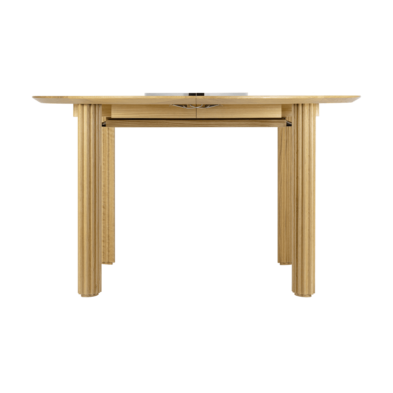 UMAGE_packshot_Comfort Circle_with extension_rippled_oak_Ceramic Top_steel_(2).png