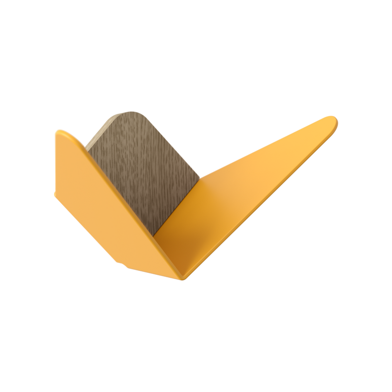 UMAGE Packshot 5285 Butterflies Medium Oak Saffron Yellow 2